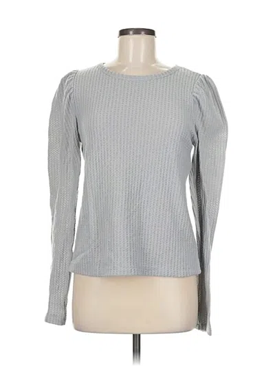 Pre-owned Aqua Pullover Sweater In Silver