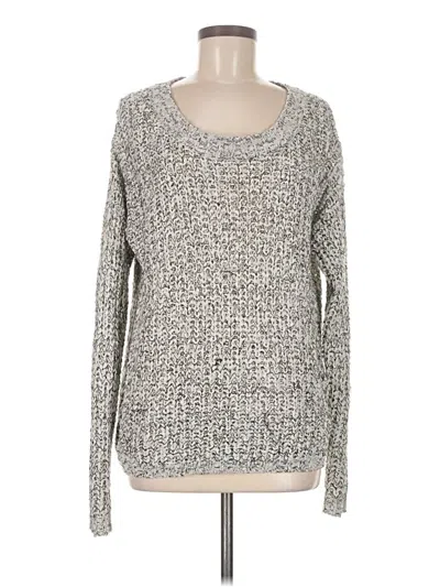 Pre-owned Aqua Pullover Sweater In Silver