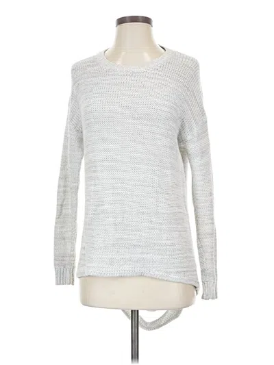 Pre-owned Aqua Pullover Sweater In Silver