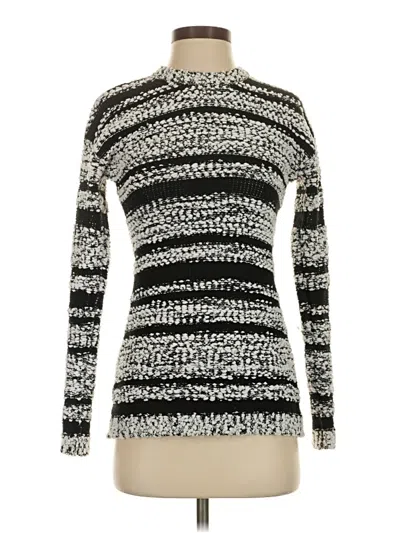 Pre-owned Aqua Pullover Sweater In Silver