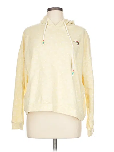Pre-owned Aqua Pullover Sweater In Yellow