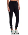 Aqua Racing Stripe Sweatpants - Exclusive In Black