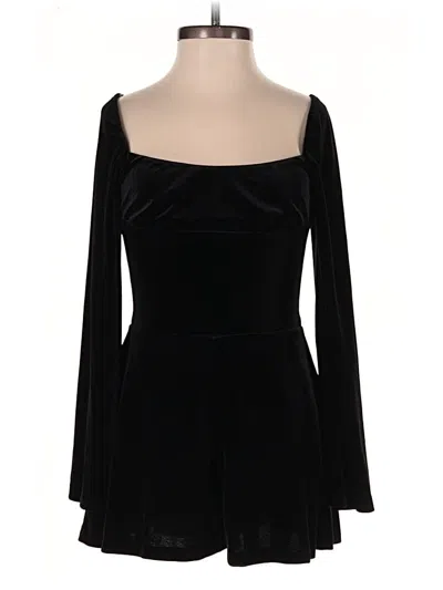 Aqua Romper In Black