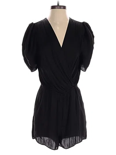 Pre-owned Aqua Romper In Black
