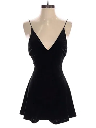 Pre-owned Aqua Romper In Black