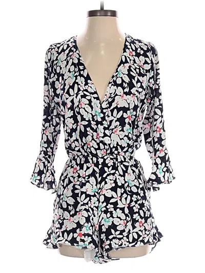 Pre-owned Aqua Romper In Blue