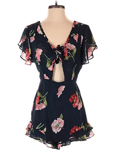 Pre-owned Aqua Romper In Blue