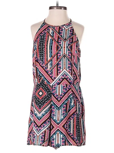 Pre-owned Aqua Romper In Blue