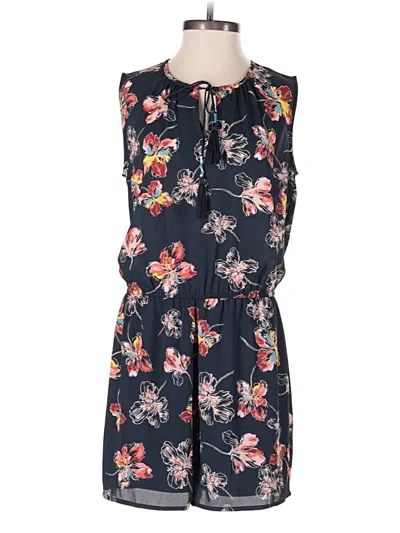 Pre-owned Aqua Romper In Blue
