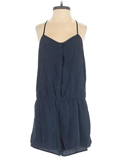 Pre-owned Aqua Romper In Blue