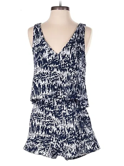 Pre-owned Aqua Romper In Blue