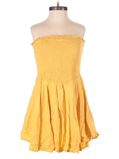 Pre-owned Aqua Romper In Orange