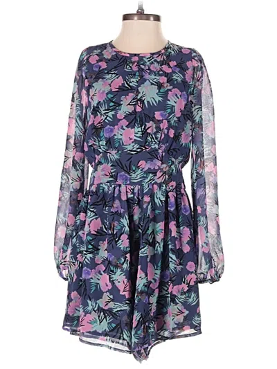 Pre-owned Aqua Romper In Purple