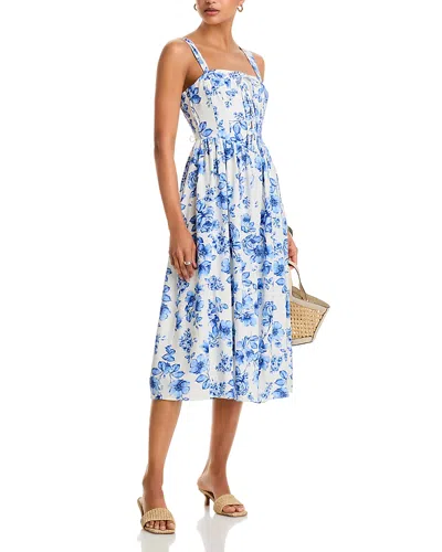 Aqua Rose Bud Lace Dress - Exclusive