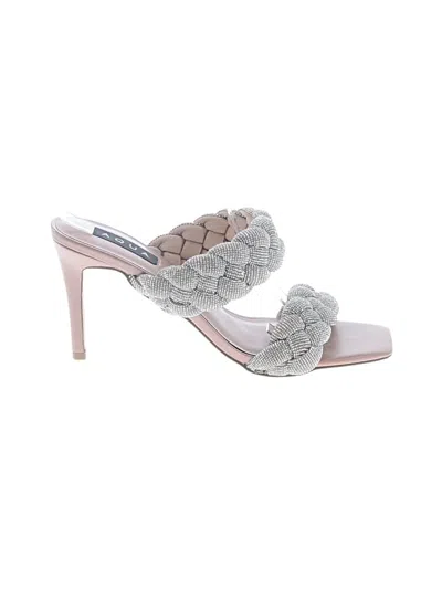 Pre-owned Aqua Sandals In Gray