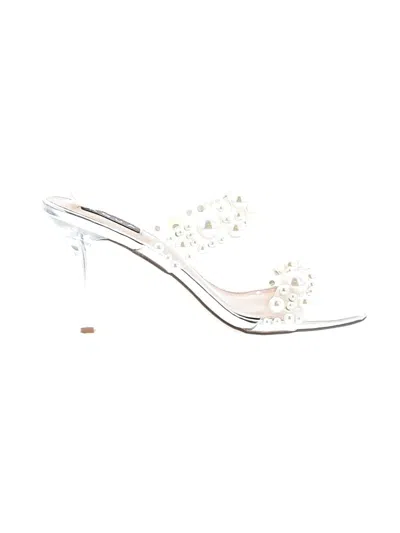 Pre-owned Aqua Sandals In White