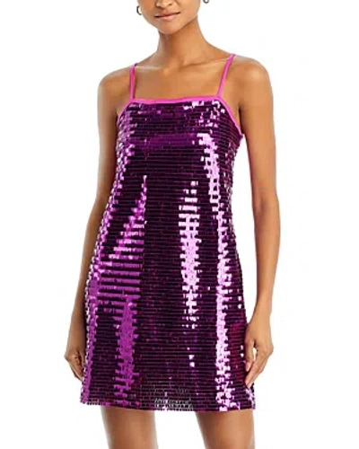 Aqua Sequin Mini Dress - 100% Exclusive In Pink