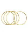 Aqua Shashi Bangle Set - Exclusive In Gold