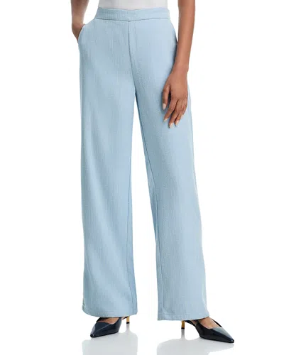 Aqua Shimmer Tweed Pants - Exclusive In Blue