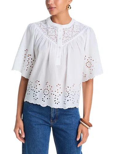 Aqua Short Sleeve Shirt - Exclusive In White