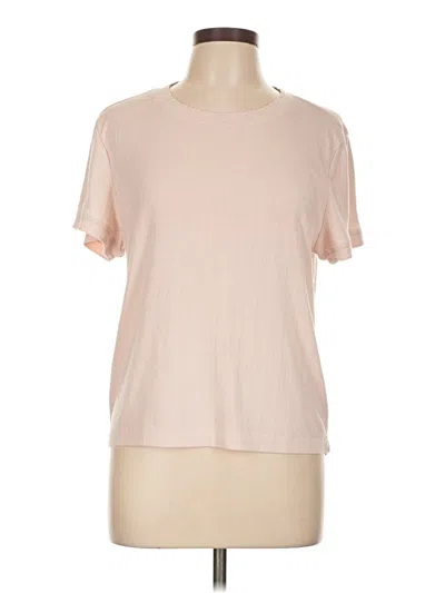 Pre-owned Aqua Short Sleeve T-shirt In Pink