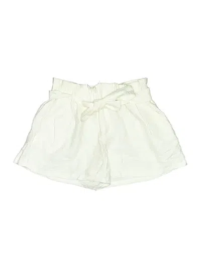 Pre-owned Aqua Shorts In Ivory