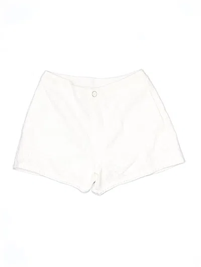 Pre-owned Aqua Shorts In Ivory