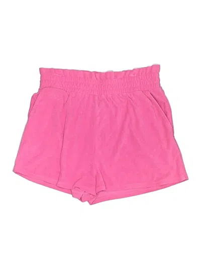 Pre-owned Aqua Shorts In Pink