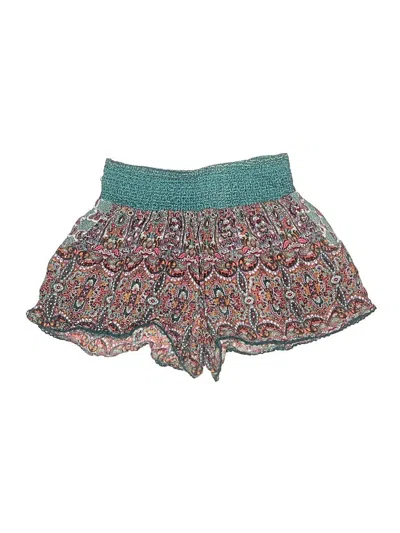 Pre-owned Aqua Shorts In Teal