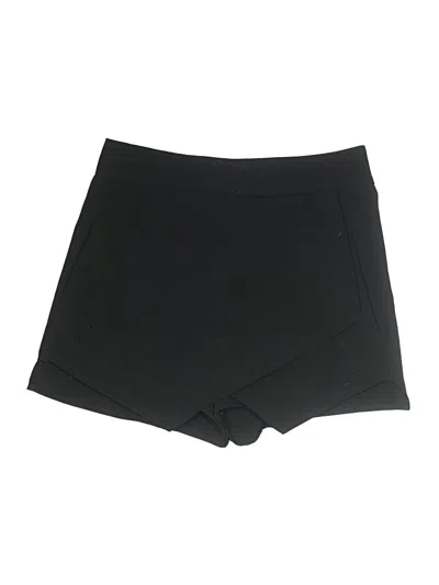 Pre-owned Aqua Skort In Black