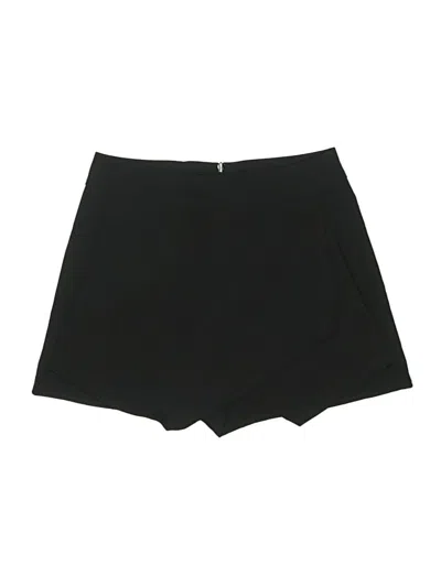Pre-owned Aqua Skort In Black