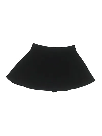 Pre-owned Aqua Skort In Black