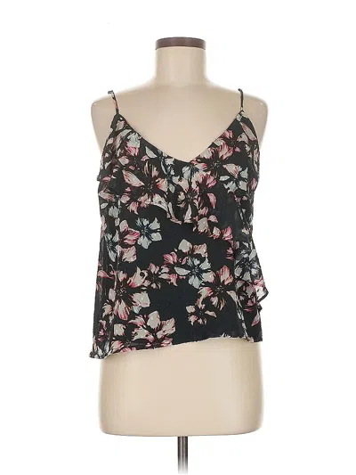 Pre-owned Aqua Sleeveless Blouse In Black