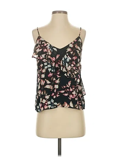Pre-owned Aqua Sleeveless Blouse In Black
