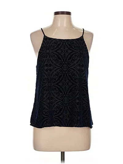 Pre-owned Aqua Sleeveless Blouse In Black