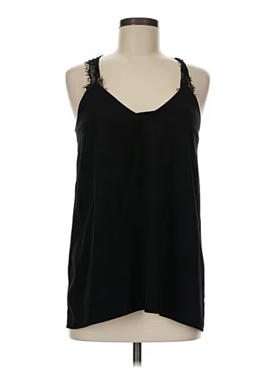 Pre-owned Aqua Sleeveless Blouse In Black