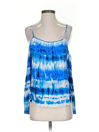 Pre-owned Aqua Sleeveless Blouse In Blue