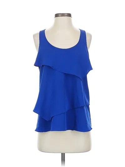 Pre-owned Aqua Sleeveless Blouse In Blue