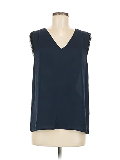 Pre-owned Aqua Sleeveless Blouse In Blue