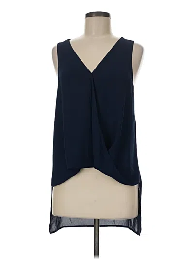 Pre-owned Aqua Sleeveless Blouse In Blue