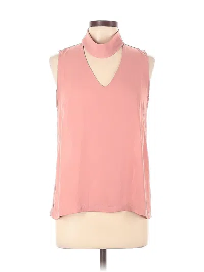 Pre-owned Aqua Sleeveless Blouse In Pink