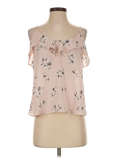 Pre-owned Aqua Sleeveless Blouse In Pink