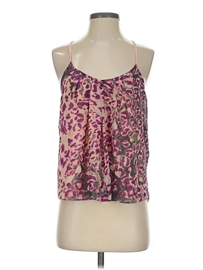 Pre-owned Aqua Sleeveless Blouse In Pink