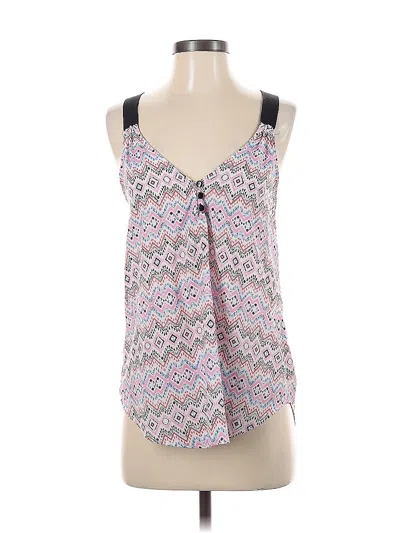 Pre-owned Aqua Sleeveless Blouse In Purple