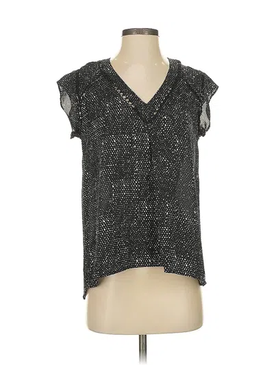 Pre-owned Aqua Sleeveless Blouse In Silver
