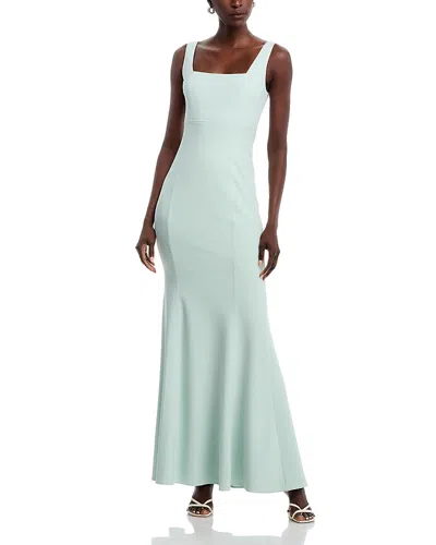 Aqua Sleeveless Dress - Exclusive In Sage