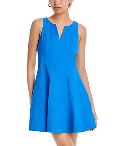Aqua Sleeveless Paneled Flare Dress - 100% Exclusive In Surf Blue
