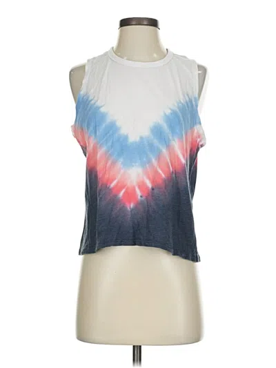 Pre-owned Aqua Sleeveless T-shirt In Blue