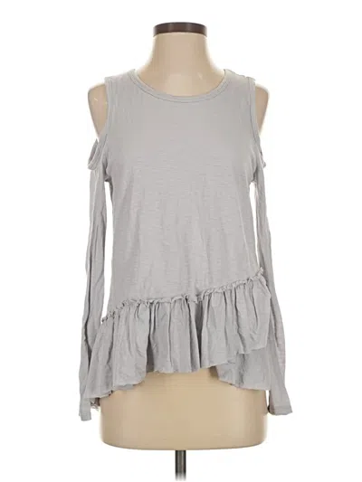 Pre-owned Aqua Sleeveless T-shirt In Gray