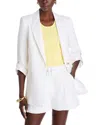 Aqua Slouchy Blazer - Exclusive In White